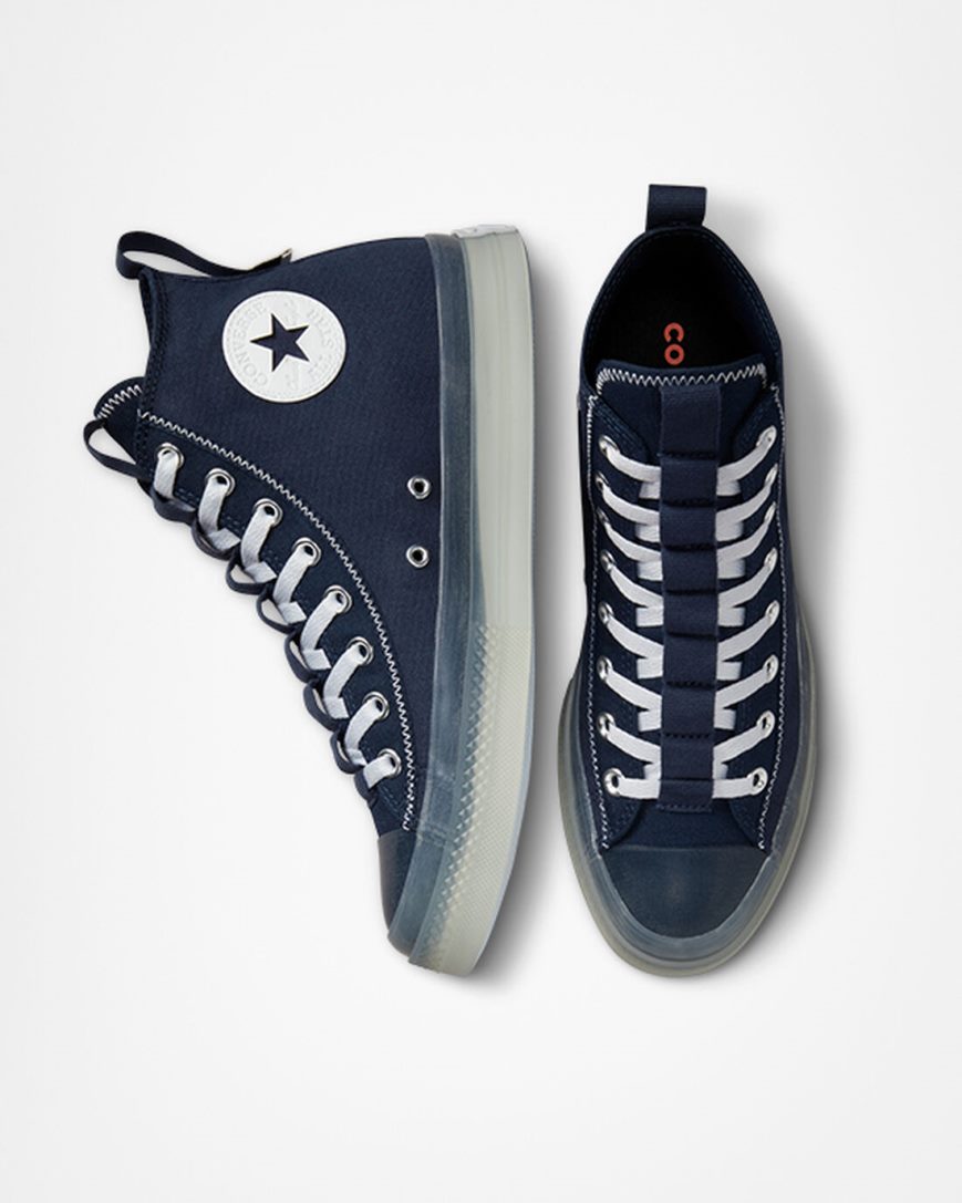 Women's Converse Chuck Taylor All Star CX Explore High Top Shoes Obsidian / White | AU 0C853M